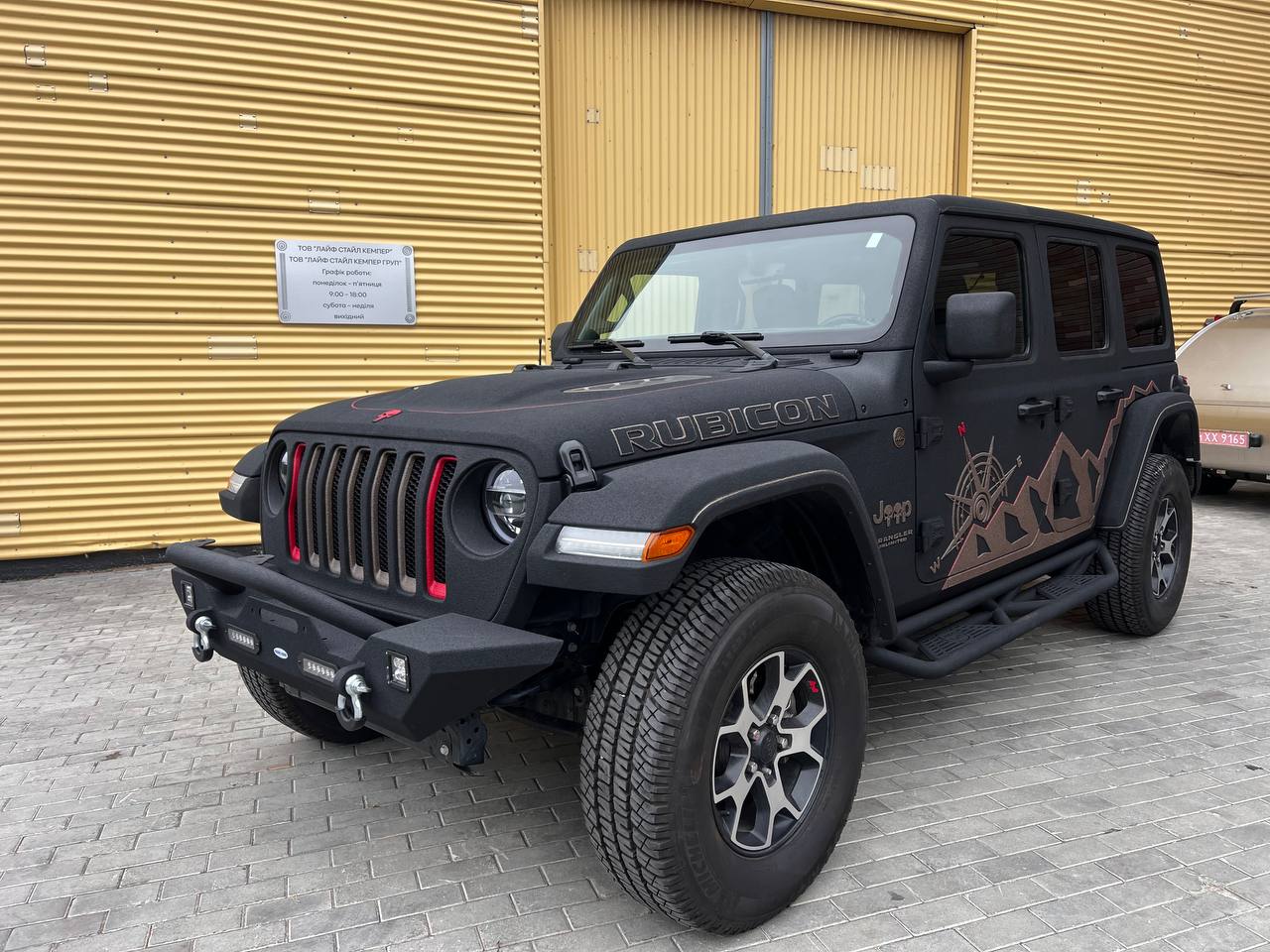 Jeep Wrangler Rubicon у захисному покритті LINE-X